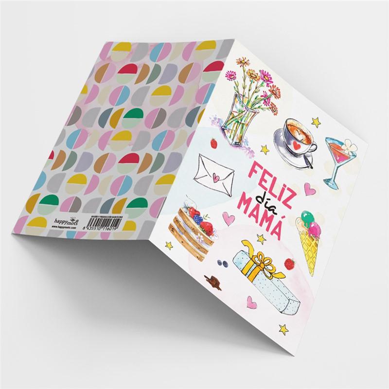 Postal MADRE: FELIZ día, MAMÁ (objetos)