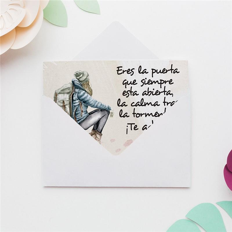 MINICARD: Eres la puerta que siempre está abierta...