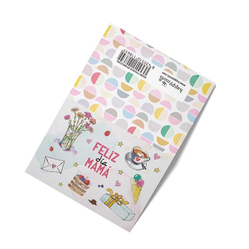 MINICARD: FELIZ dia mamá (objetos)
