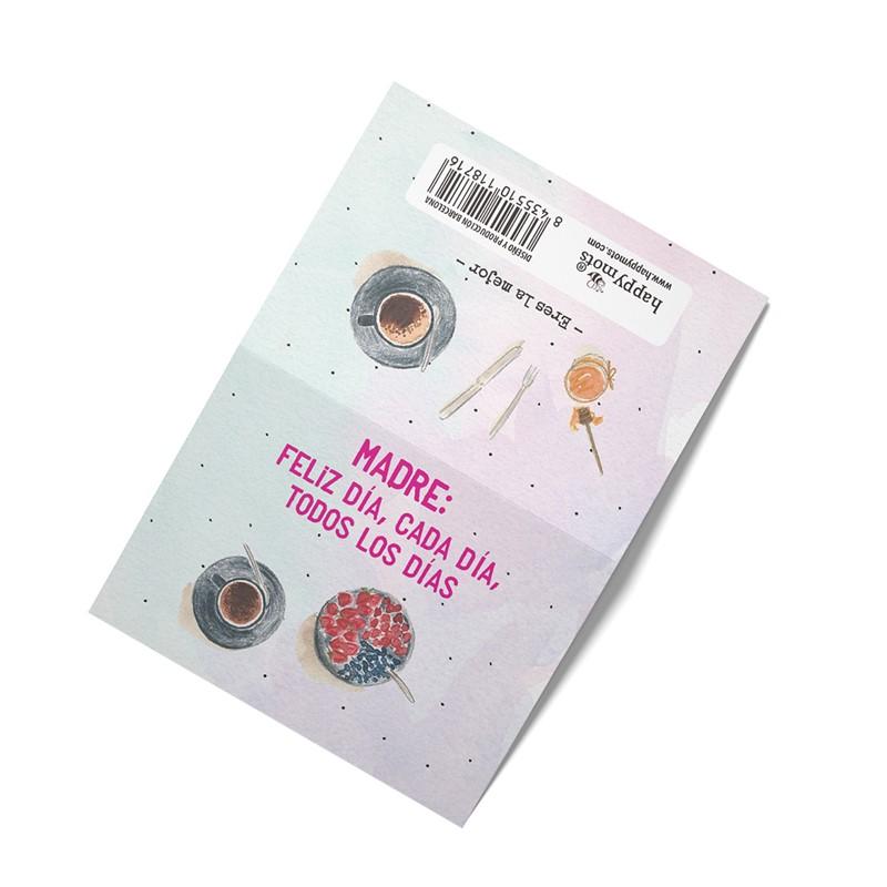 MINICARD: Madre: feliz día, cada día, todos los días