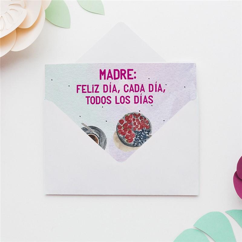 MINICARD: Madre: feliz día, cada día, todos los días