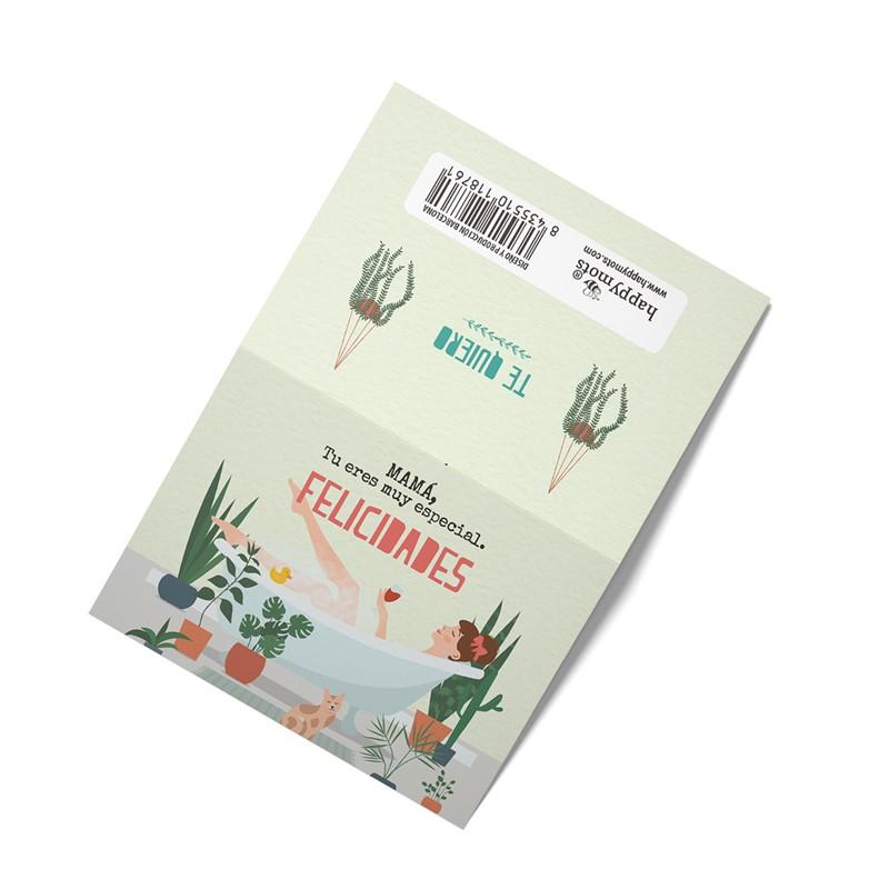 MINICARD: MAMA, tú eres muy especial. FELICIDADES