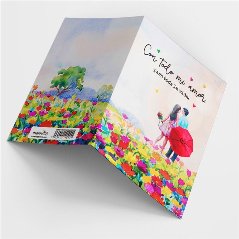 Postal: Con todo mi amor para toda la vida